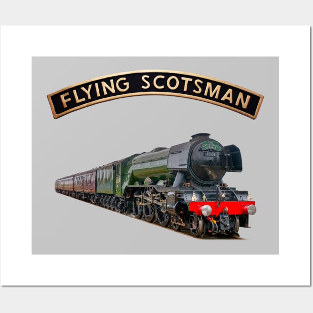 The Flying Scotsman Wall Art by SteveHClark